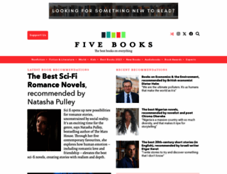 fivebooks.com screenshot