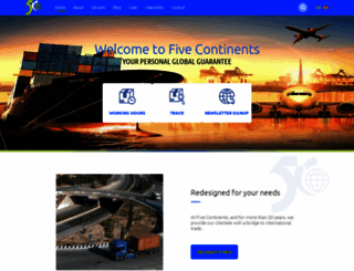 fivecontinents.com.cy screenshot