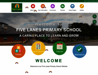 fivelanesprimary.co.uk screenshot