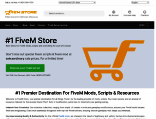 fivem-store.com screenshot