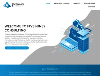 fiveninesconsulting.com screenshot