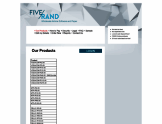 fiverand.co.za screenshot