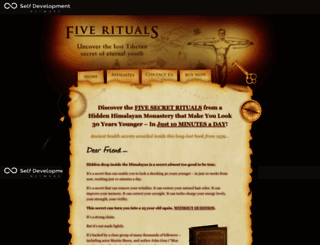 fiverituals.com screenshot
