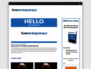 fiverrentrepreneur.com screenshot