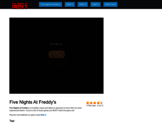 fivescarynights.com screenshot