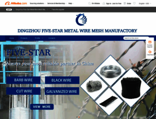 fivestar-netting.en.alibaba.com screenshot