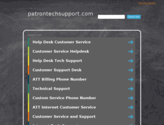 fix.patrontechsupport.com screenshot