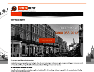 fixedrent.co.uk screenshot