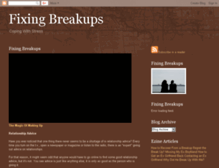 fixingbreakups.blogspot.com screenshot