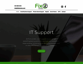 fixitlondon.co.uk screenshot