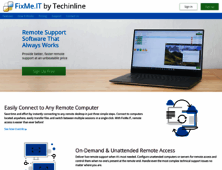 Access Fixme.it. Remote Support Software That Always Works - FixMe.IT