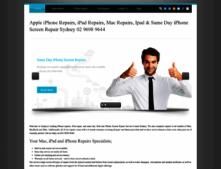fixmyiphone.com.au screenshot