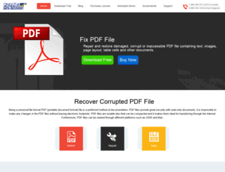 fixpdffile.com screenshot