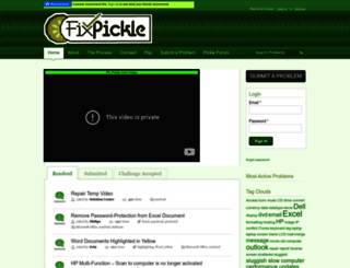 fixpickle.com screenshot