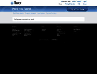 fizber.vflyer.com screenshot