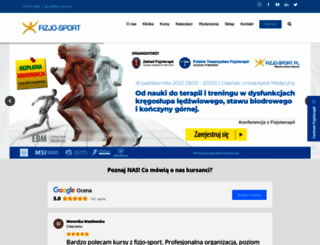 fizjo-sport.pl screenshot