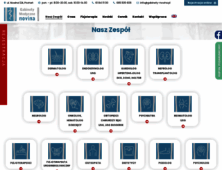 fizjoterapia-novina.pl screenshot