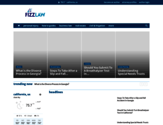 fizzlaw.com screenshot