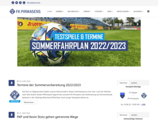 fk-pirmasens.com screenshot