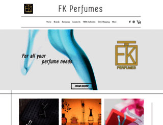 fkperfumes.com screenshot