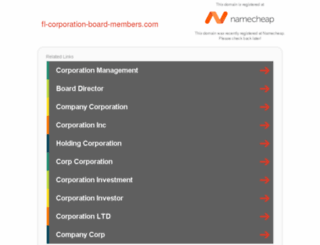 fl-corporation-board-members.com screenshot