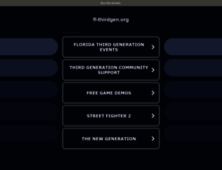 fl-thirdgen.org screenshot