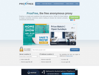 fl.proxfree.com screenshot