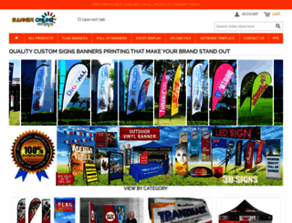 flagbanner.com.au screenshot