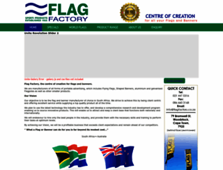 flagfactory.co.za screenshot