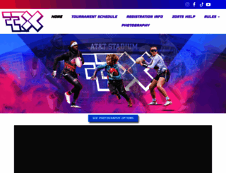 flagfootballx.com screenshot