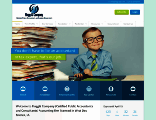 flagg-cpa.com screenshot
