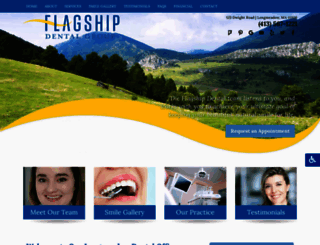 flagshipdental.com screenshot