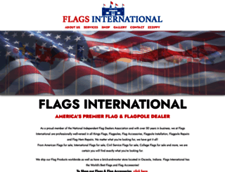 flagsinternational.com screenshot