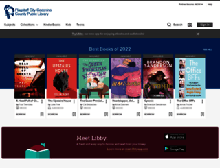 flagstaffaz.libraryreserve.com screenshot