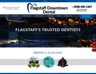 flagstaffdentist.com screenshot