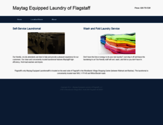 flagstafflaundry.com screenshot