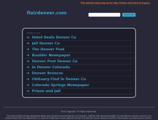 flairdenver.com screenshot