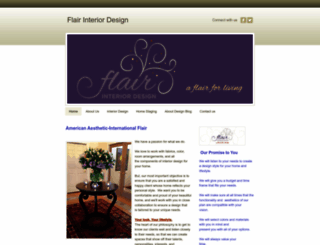 flairinteriordesign.com screenshot