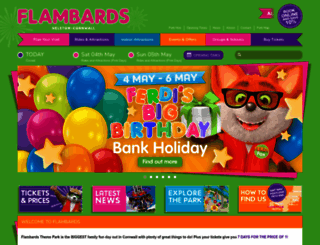 flambards.co.uk screenshot