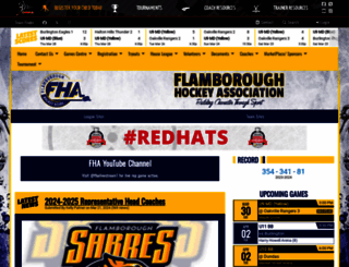 flamboroughhockey.com screenshot