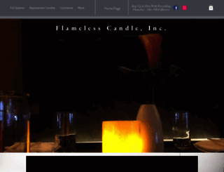 flamelesscandle.com screenshot