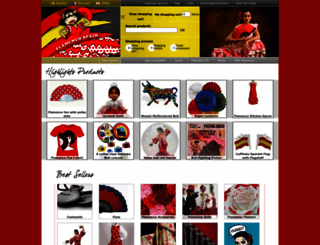 flamenco-spain.com screenshot
