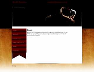 flamenco.org screenshot
