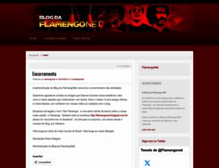 flamengonet.wordpress.com screenshot