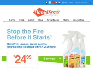flameproof.myshopify.com screenshot