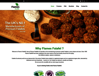 flamesfalafel.com screenshot
