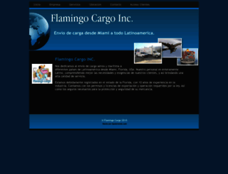 flamingocargo.com screenshot