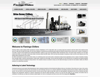 flamingochillers.com screenshot