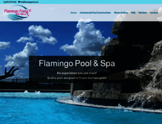 flamingopools.com screenshot