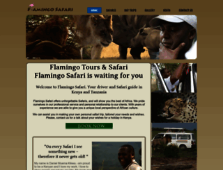 flamingosafari.com screenshot